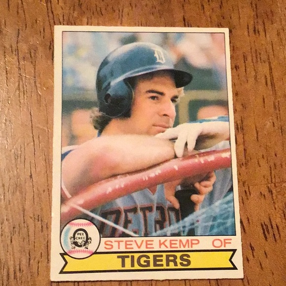 STEVE KEMP, 1979 OPeeChee baseball card, DETROIT TIGERS - Picture 1 of 2